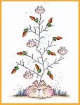 Dust Bunny Tree For All Seasons Card